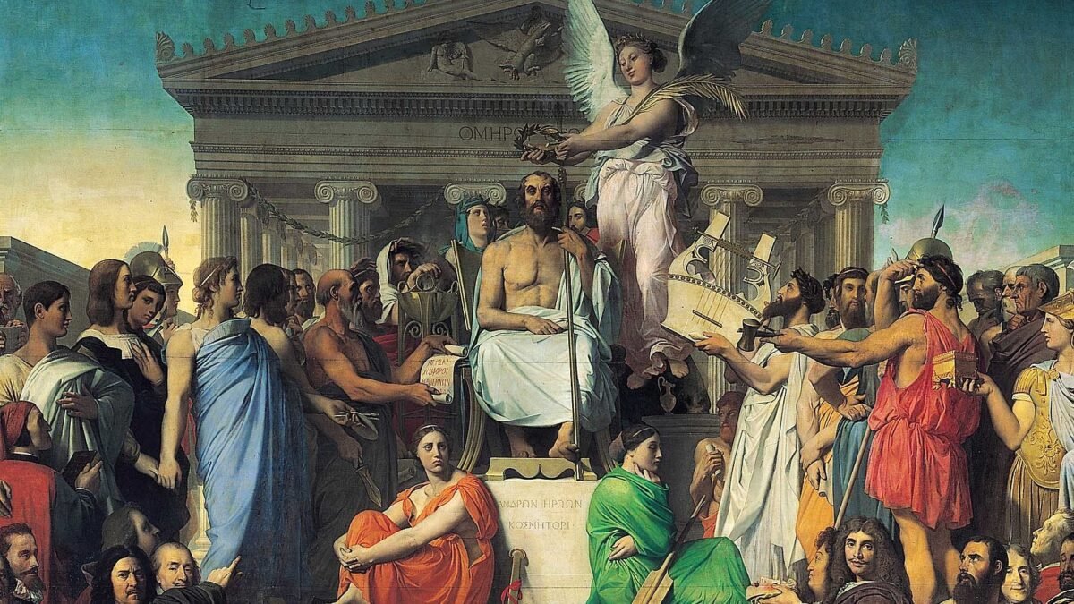 A história da literatura grega