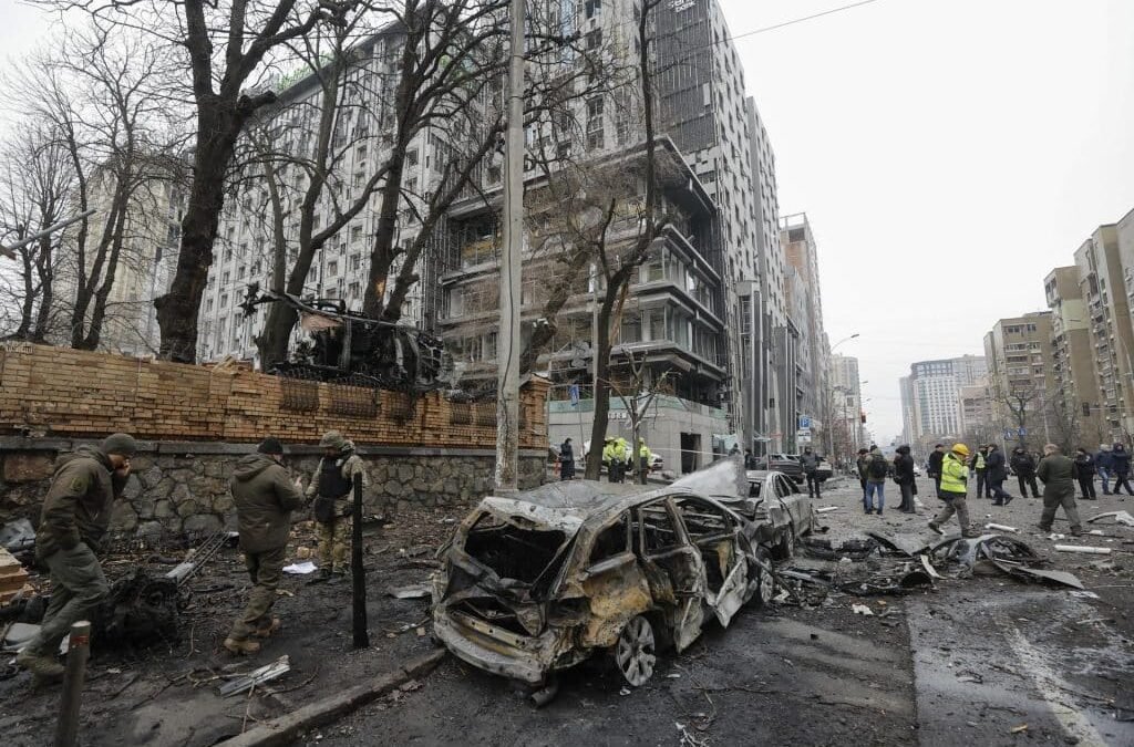 Embaixadas de Portugal e Argentina em Kiev atingidas por ataque russo