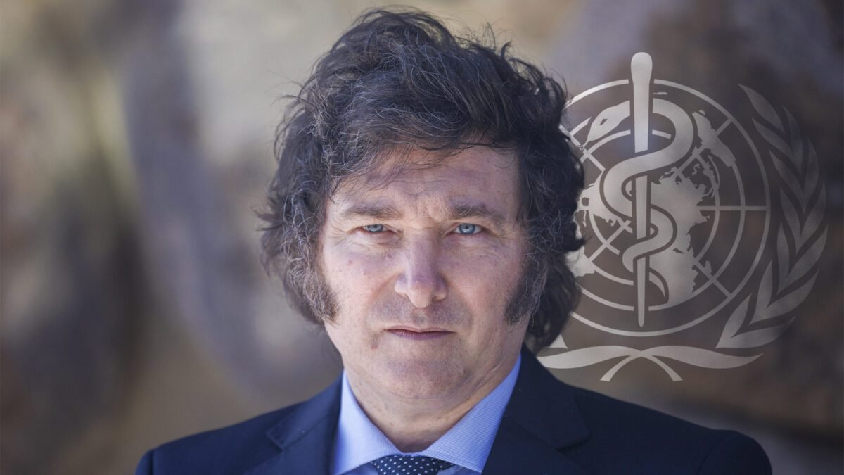 A OMS foi “o braço executivo da maior experiência de controle social da história”, diz Milei