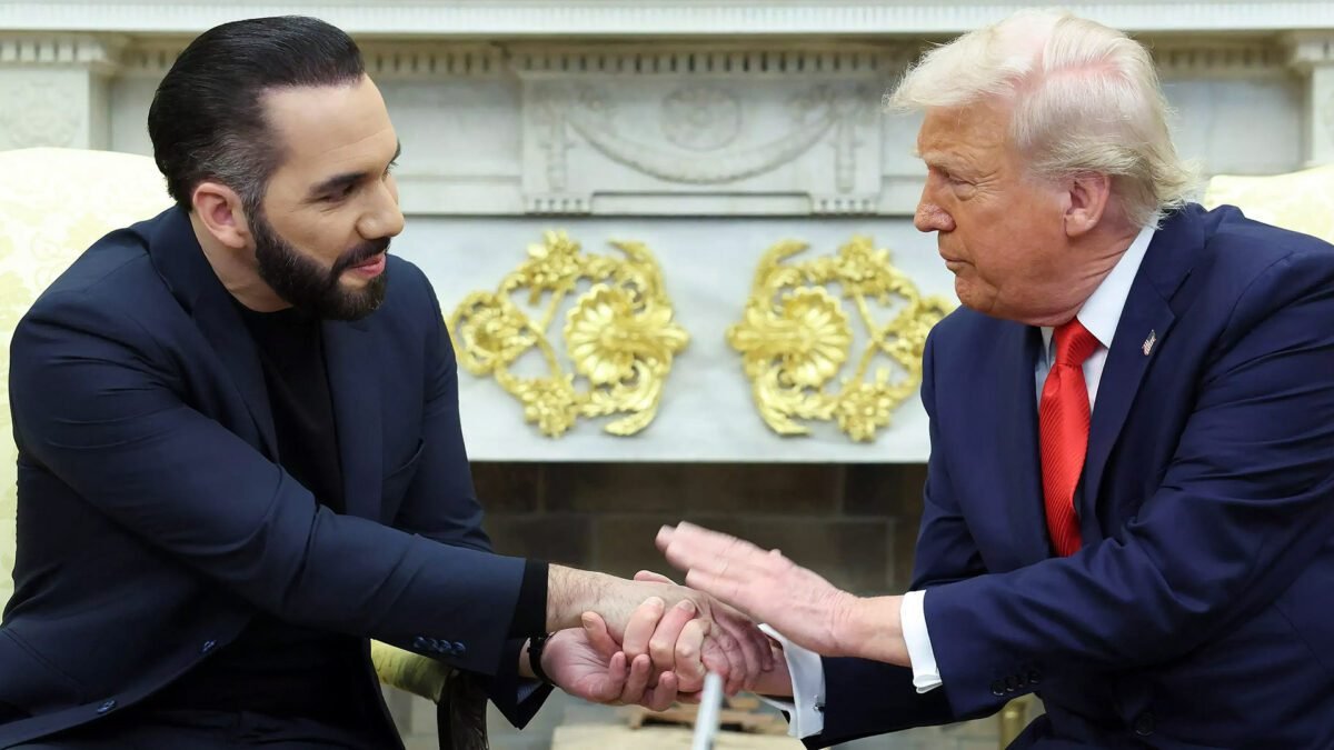 Trump fala com Bukele sobre pressão para sufocar Maduro