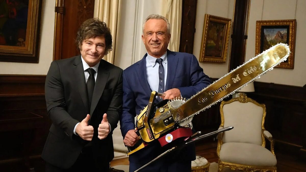 Encontro entre Javier Milei e Robert Kennedy Jr. envia forte sinal de “parceria estratégica” com os EUA