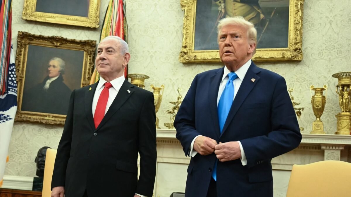 Trump e Netanyahu concluem o segundo dia de reuniões na Casa Branca