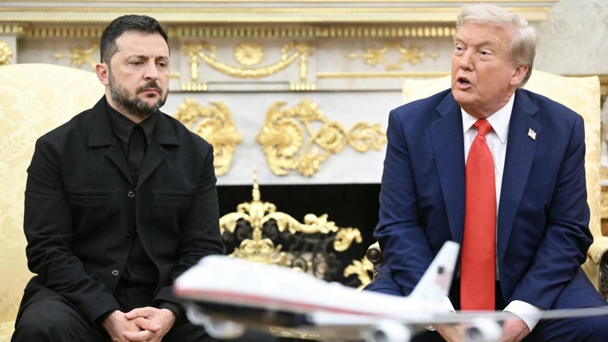 Trump começou a organizar um encontro entre Putin e Zelensky